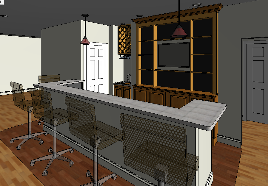Wet bar