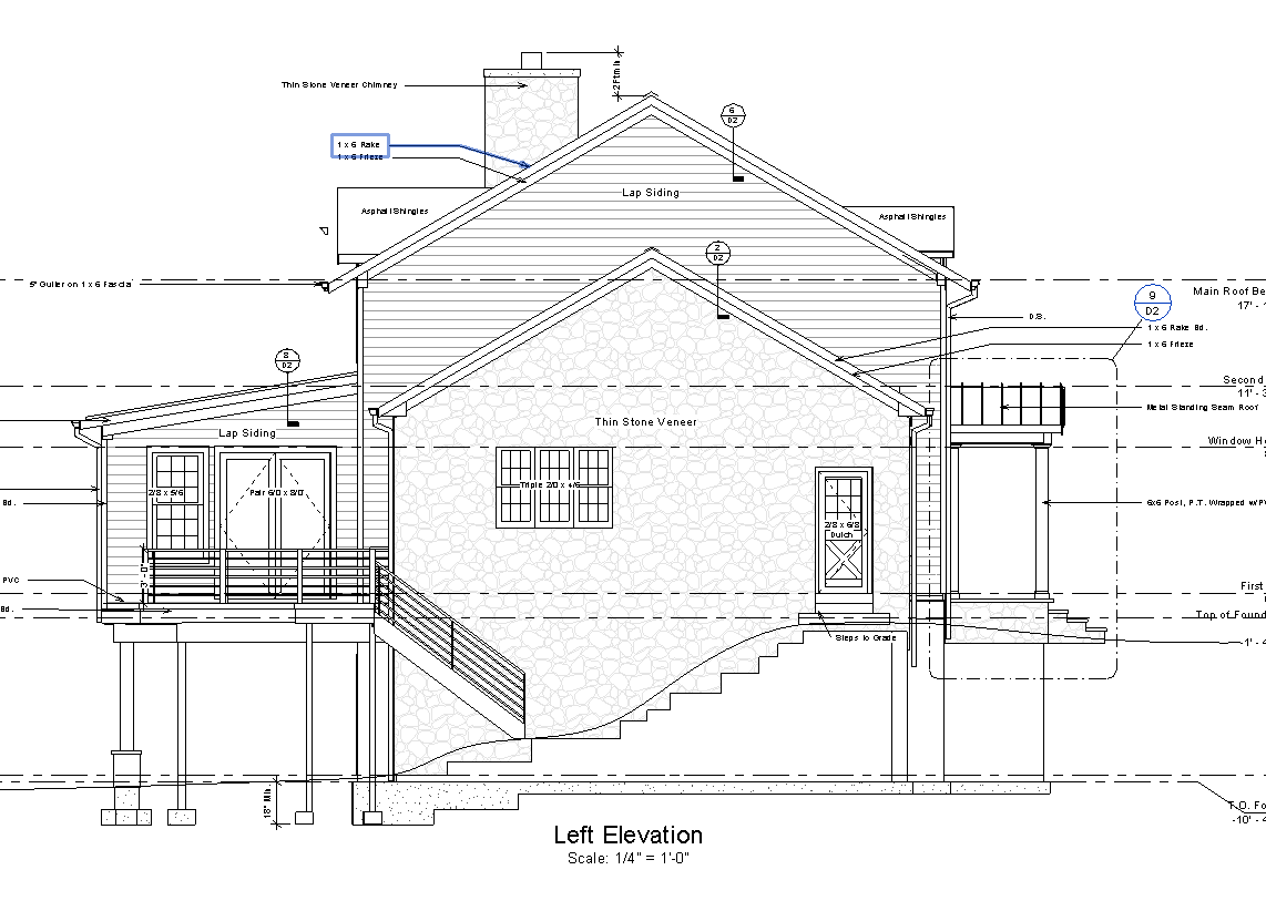 Left Elevation